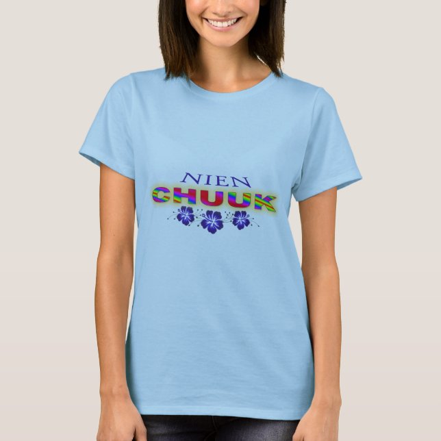 Nien Chuuk on Purple T-Shirt (Front)