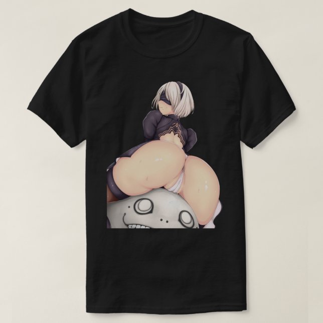 Nier Automata 2B       T-Shirt (Design Front)