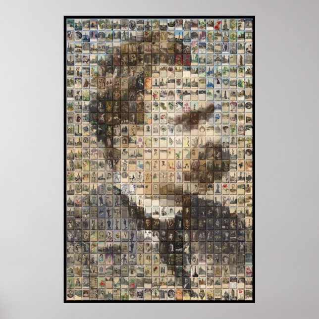 Nietzsche 24x24 in 3D Poster (Front)