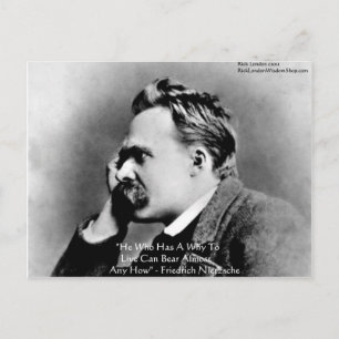 Nietzsche "A Why" Wisdom Quote Gifts & Cards