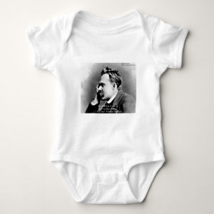 Nietzsche "A Why" Wisdom Quote Gifts & Cards Baby Bodysuit
