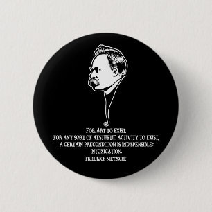 Nietzsche-art-1-DKT 6 Cm Round Badge