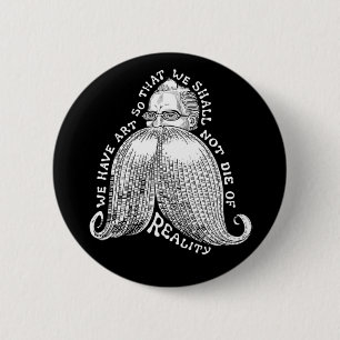 Nietzsche Art II 6 Cm Round Badge