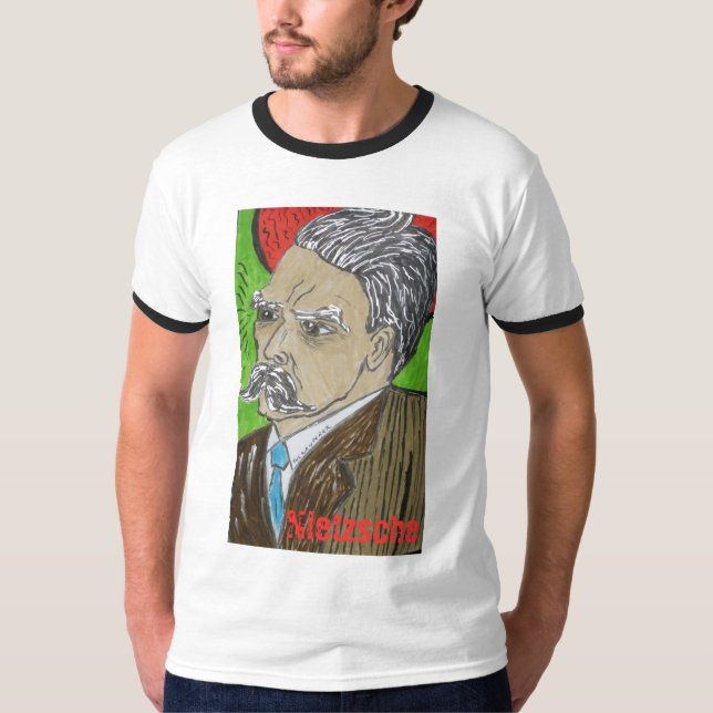 Nietzsche in Colour T-Shirt (Front)