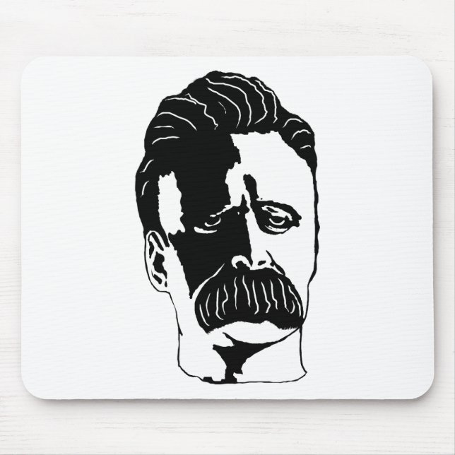 Nietzsche Mouse Pad (Front)