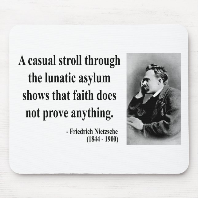 Nietzsche Quote 1b Mouse Pad (Front)