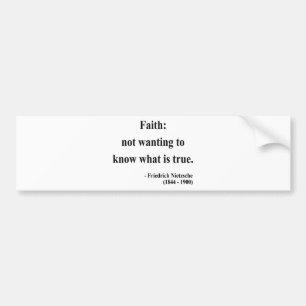 Nietzsche Quote 5a Bumper Sticker