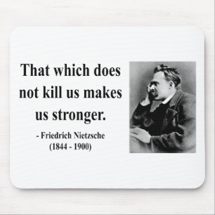Nietzsche Quote 5b Mouse Pad