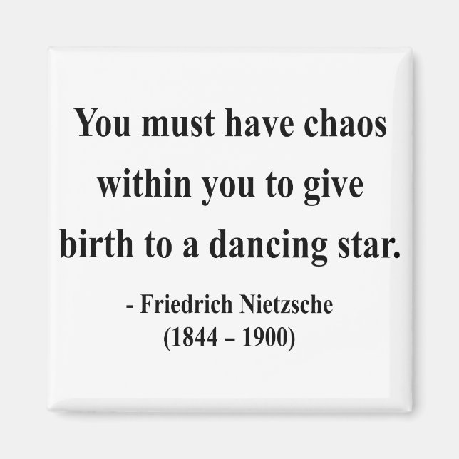 Nietzsche Quote 6a Magnet (Front)