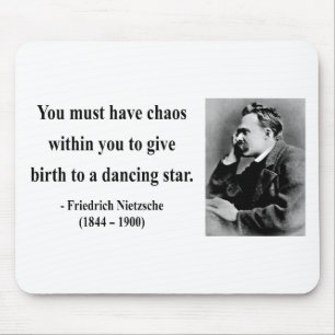 Nietzsche Quote 6b Mouse Pad