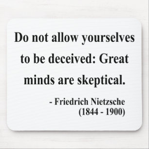 Nietzsche Quote 9a Mouse Pad