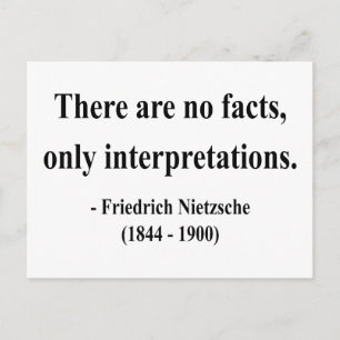 Nietzsche Quote 9a Postcard