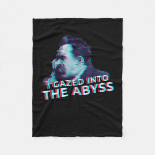 Nietzsche Quote For A Philosophy Student Fleece Blanket