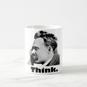 Nietzsche - Think mug