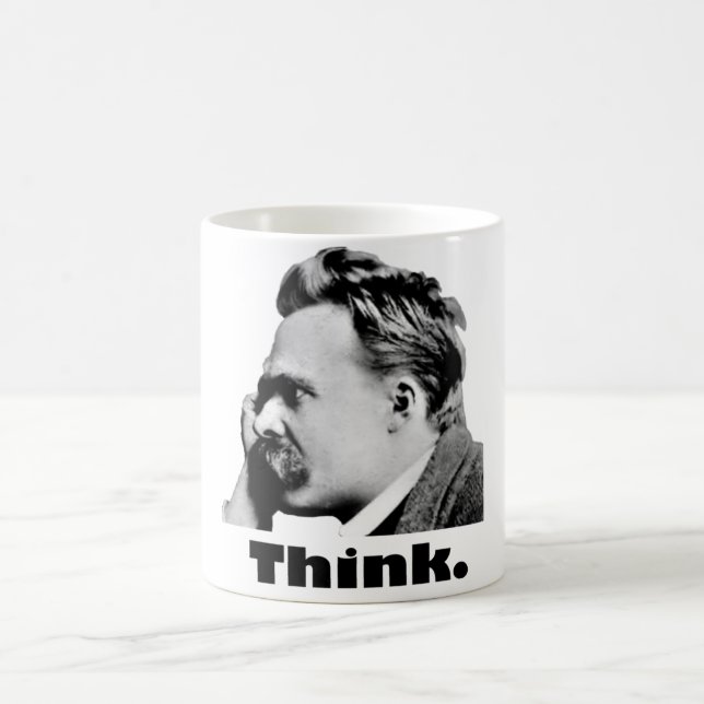 Nietzsche - Think mug (Center)