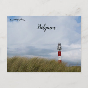 Nieuwpoort Lighthouse Nieuwpoort Belgium Postcard