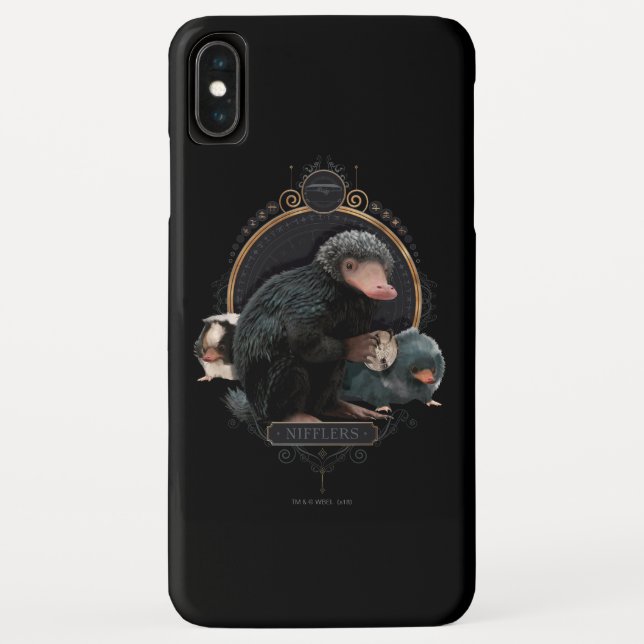 NIFFLER™s Art Nouveau Portrait Case-Mate iPhone Case (Back)
