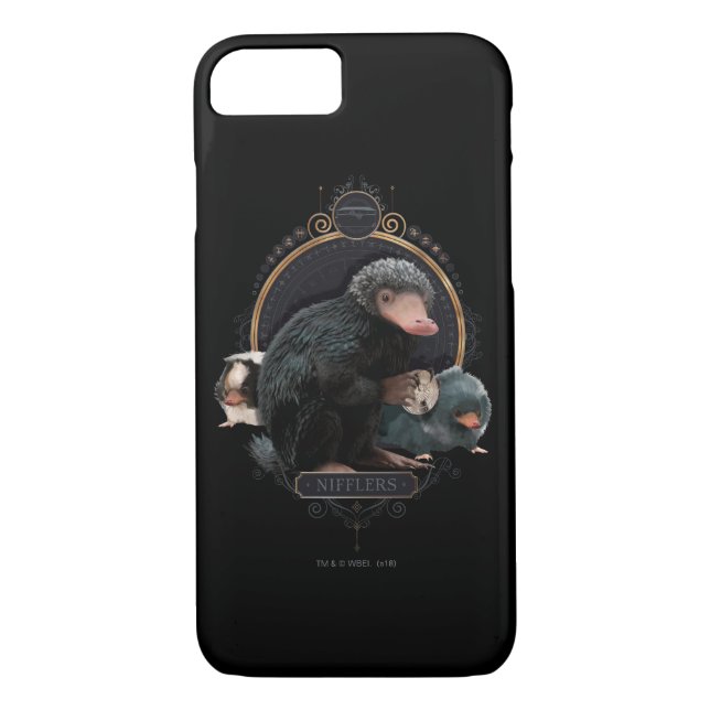 NIFFLER™s Art Nouveau Portrait Case-Mate iPhone Case (Back)