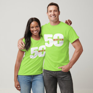 NIFTY 50 Graphic BIRTHDAY Tee