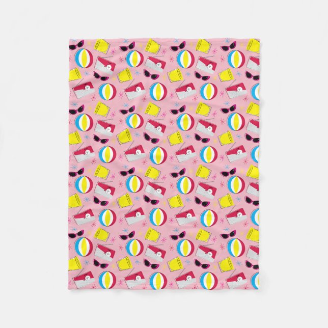 Nifty fifties - beach party blanket (Front)