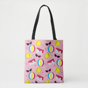 Nifty fifties - beach party tote bag