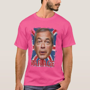 Nigel Farage - British Politician of Reform UK, Br T-Shirt