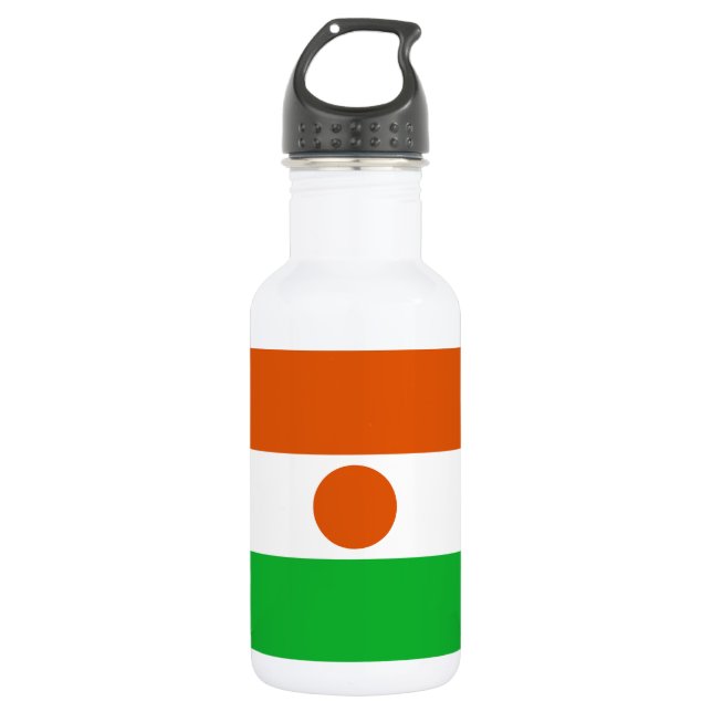 Niger Flag 532 Ml Water Bottle (Front)