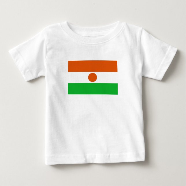 Niger Flag Baby T-Shirt (Front)