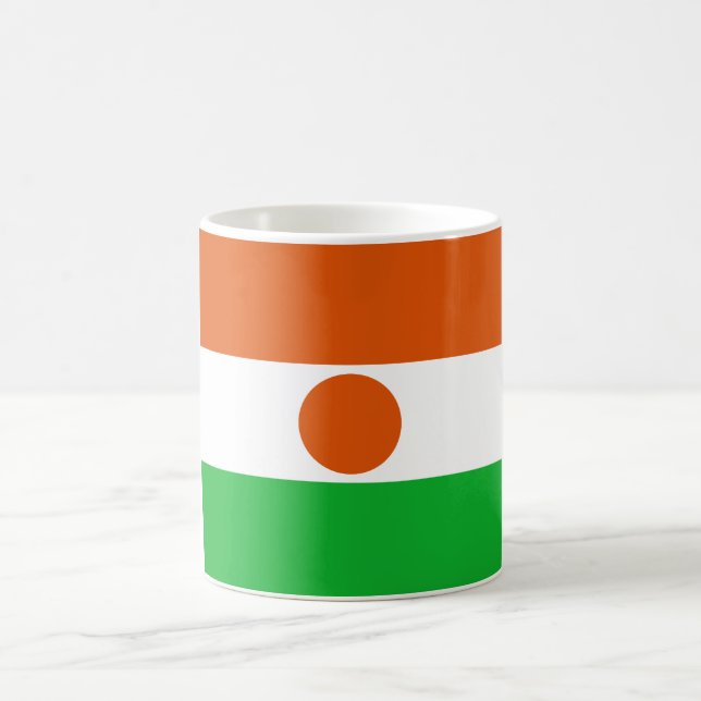 Niger Flag Coffee Mug (Center)
