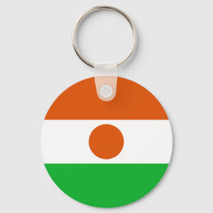Niger Flag Key Ring