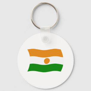 Niger Flag Keychain