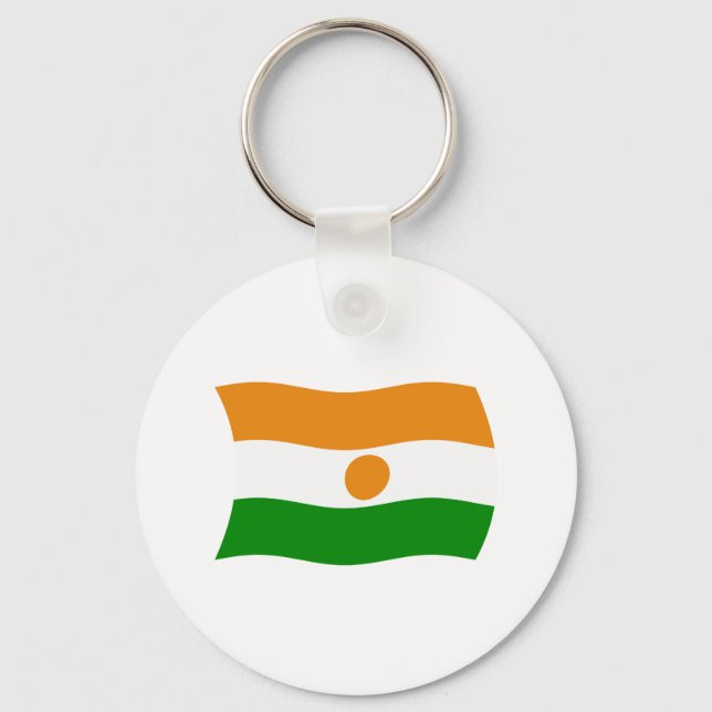 Niger Flag Keychain (Front)
