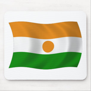 Niger Flag Mousepad