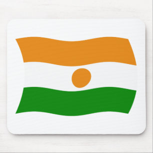 Niger Flag Mousepad