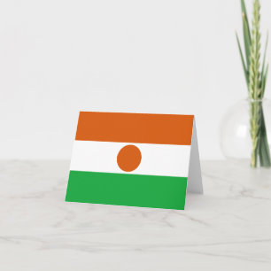 Niger Flag Notecard