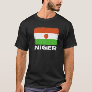 Niger Flag  Support Nigerien People Women Men T-Shirt