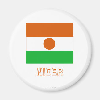 Niger Flag with Name Magnet