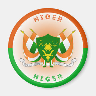 Niger Heritage Emblem Magnet