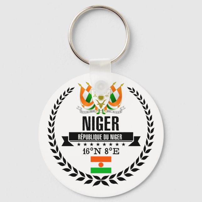 Niger Key Ring (Front)