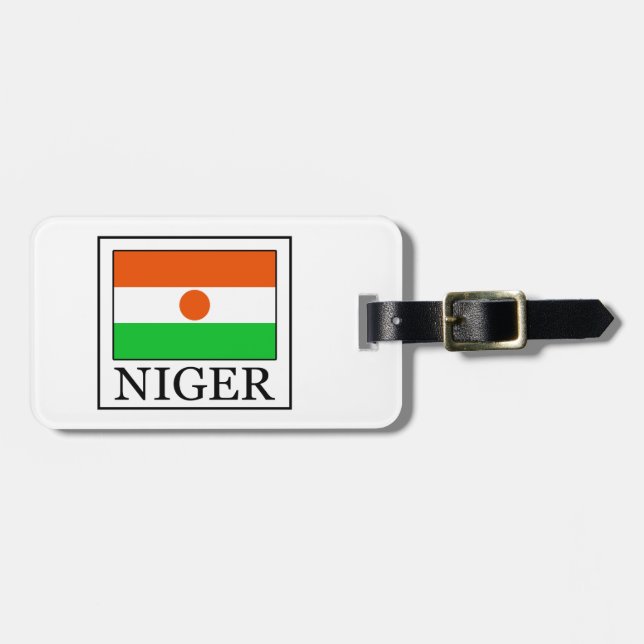 Niger Luggage Tag (Front Horizontal)