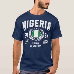 Nigeria 2024 Sports Lover T-Shirt