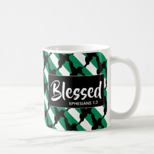 NIGERIA Blessed Ephesians Christian Scripture Coffee Mug