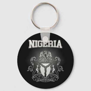 Nigeria Coat of Arms Key Ring