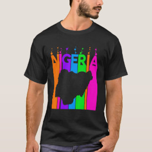 Nigeria Colourful Bubbles T-Shirt