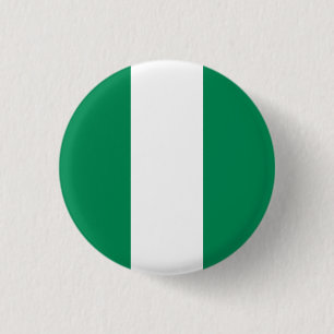 Nigeria Flag 3 Cm Round Badge