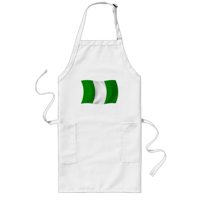 Nigeria Flag Apron (Front)