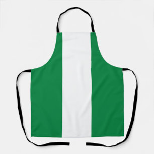 Nigeria flag apron