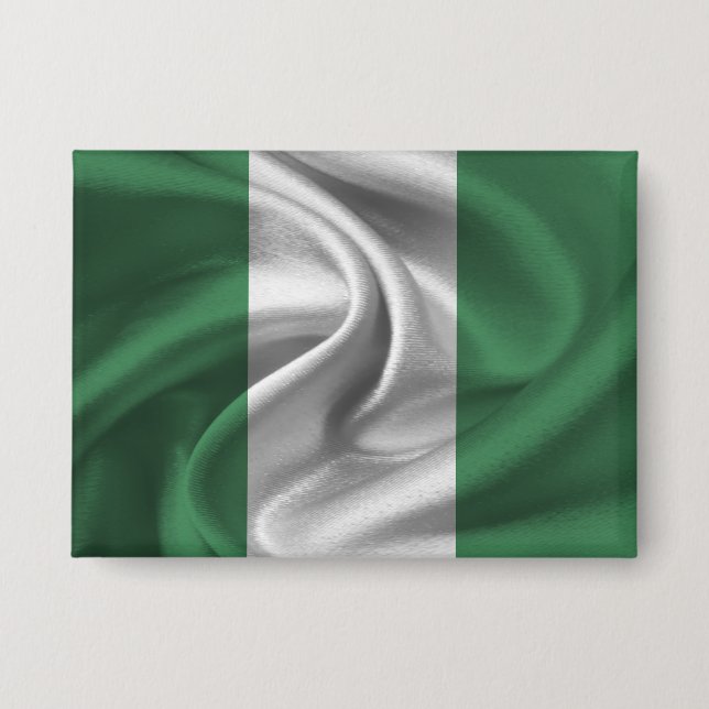 Nigeria Flag Button (Front)