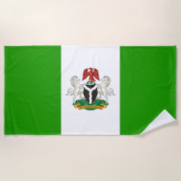 Nigeria flag-coat of arms