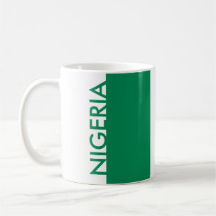 NIGERIA FLAG COFFEE MUG